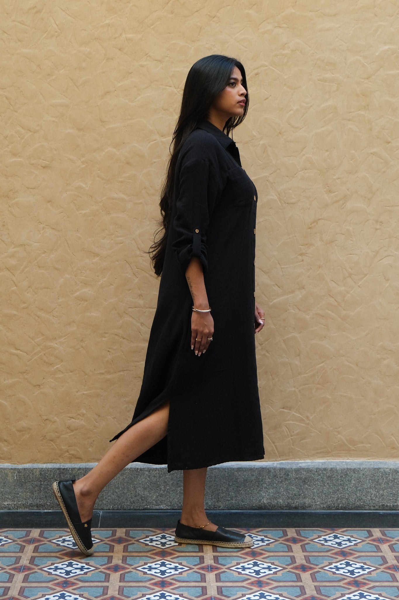Signature Muslin Shirt Dress