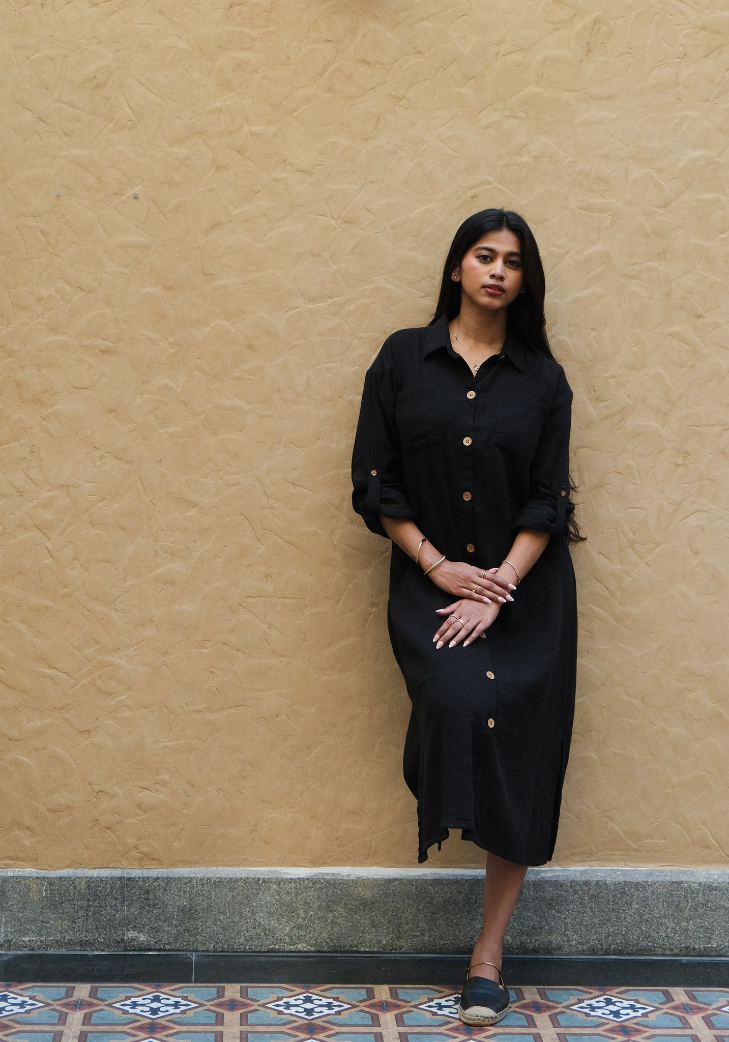 Signature Muslin Shirt Dress