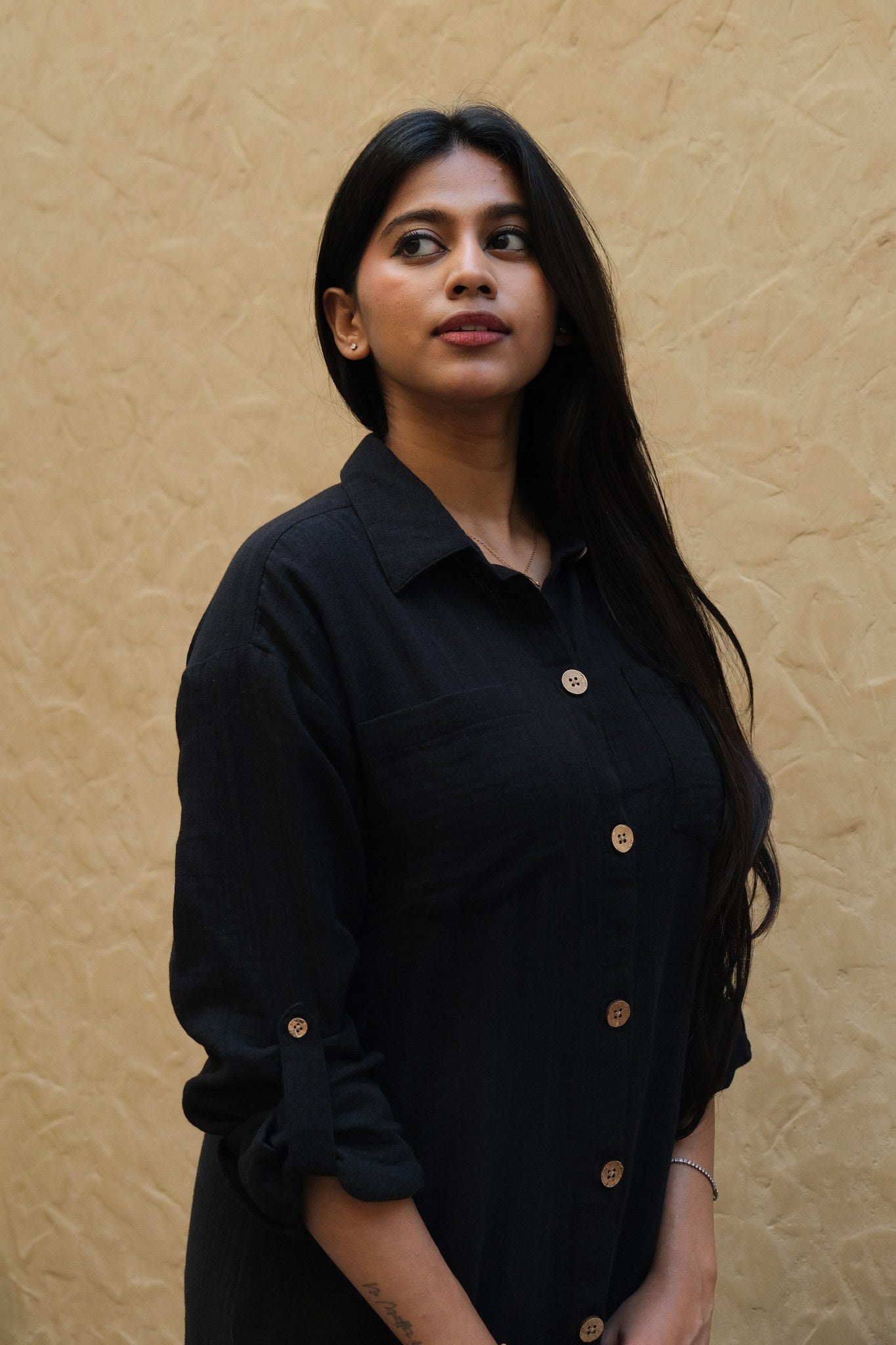 Signature Muslin Shirt Dress