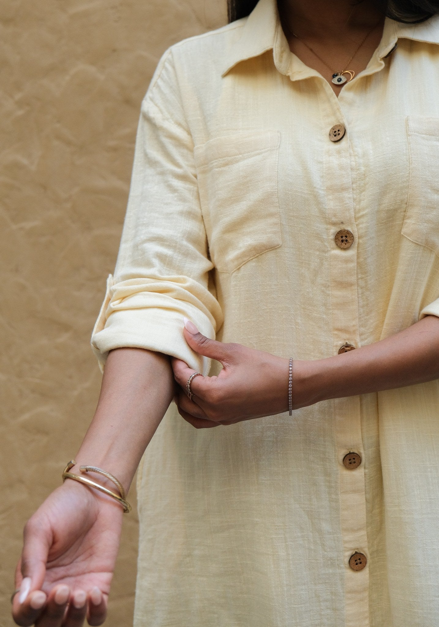 Signature Muslin Shirt Dress