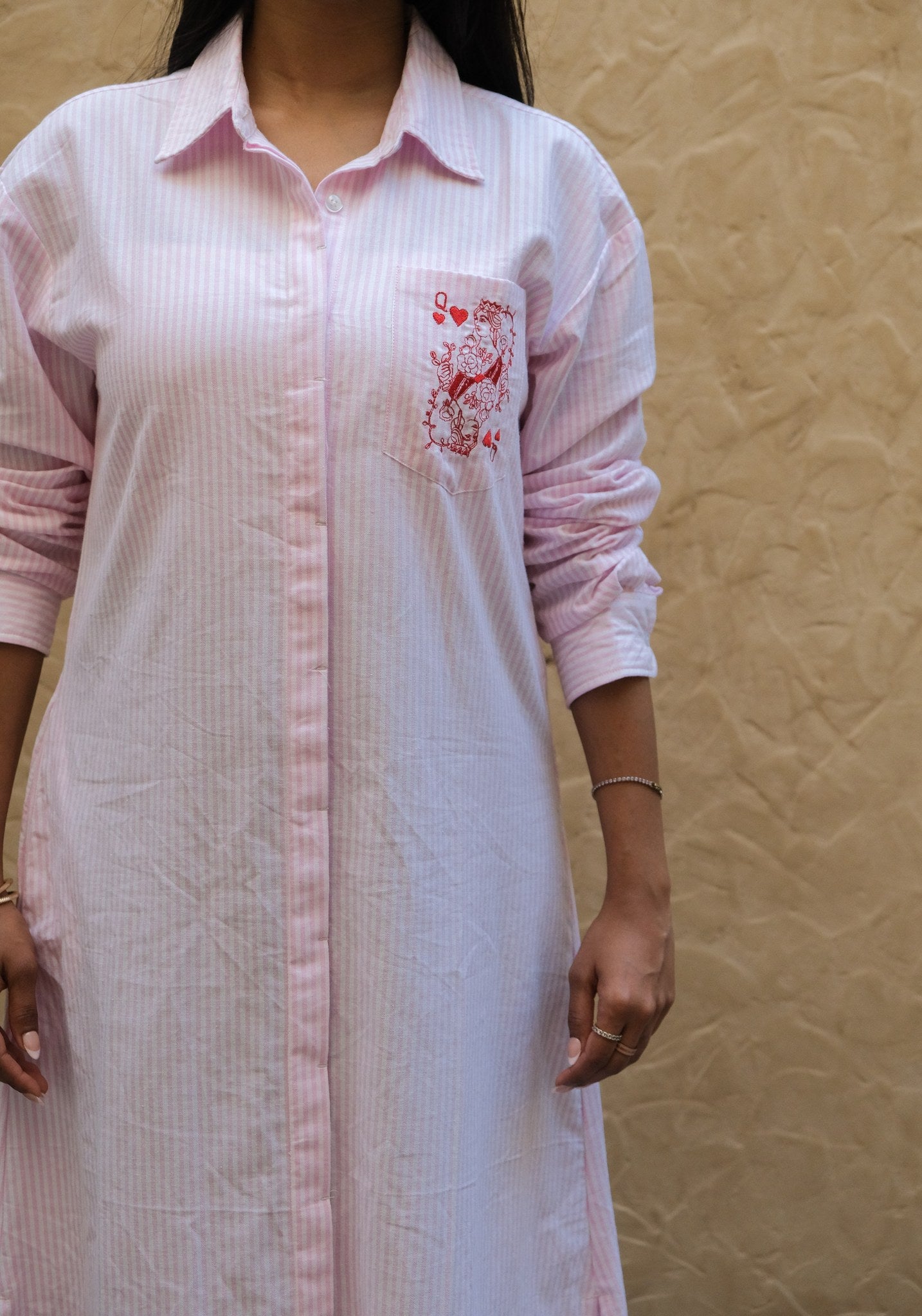 Rani Embroidery Shirt Dress